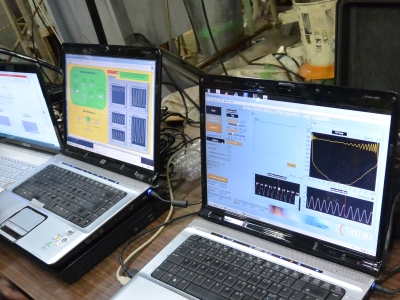 Computer control of breathing simulator during verification testing of diving equipment